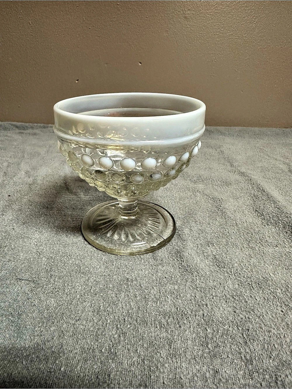 Clear Pedestal Dessert Bowl
